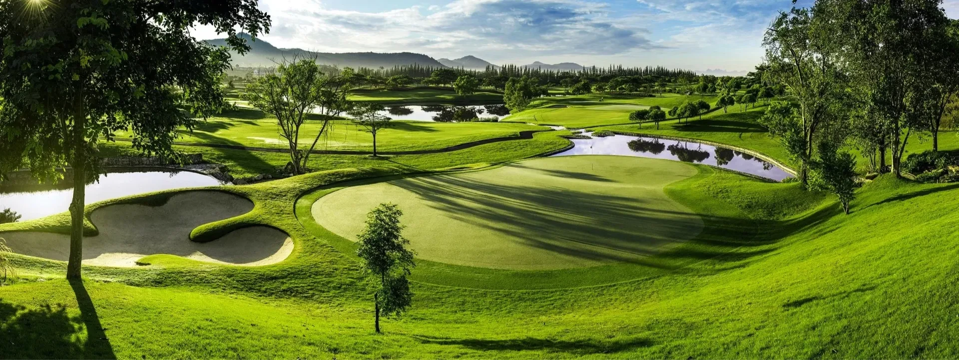 Vizualizácia greenu pripravovaného golfového rezortu Tatranská Štrba